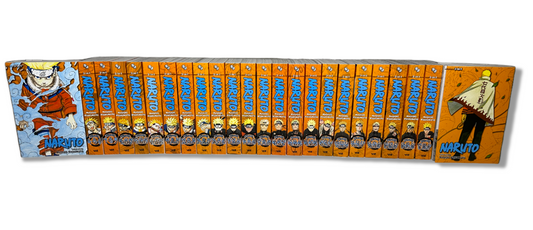 Naruto 3 in 1 Edition Volumes 1-24 (1-72) Complete Manga Set New English