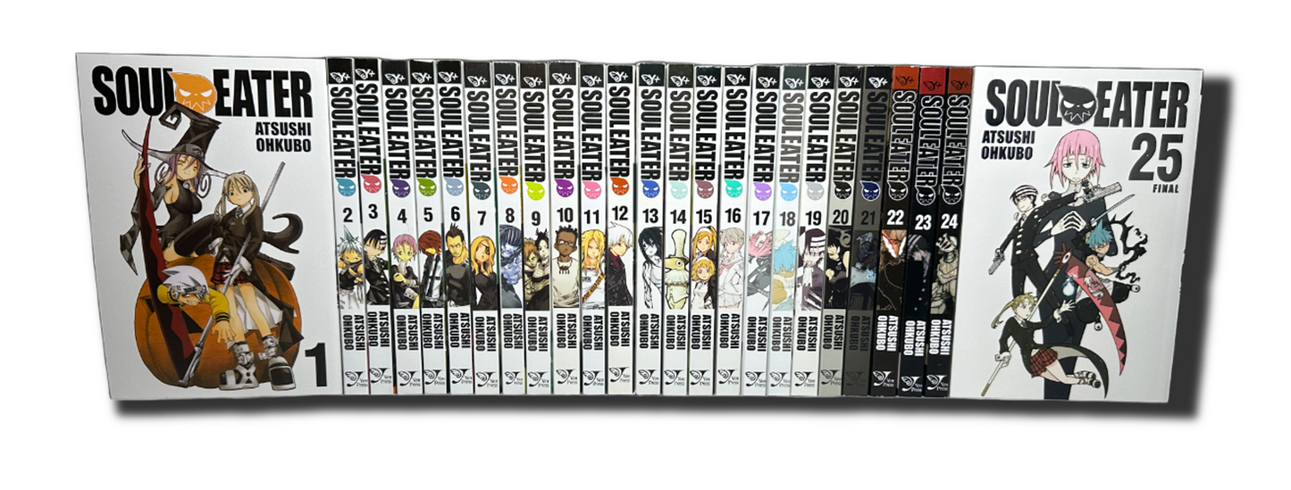 Soul Eater Volumes 1-25 Complete Manga Set New English