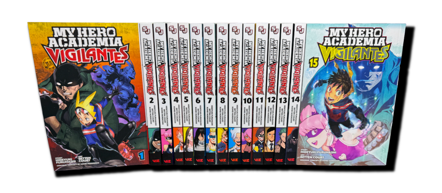 My Hero Academia: Vigilantes Volumes 1-15 Complete Set New English