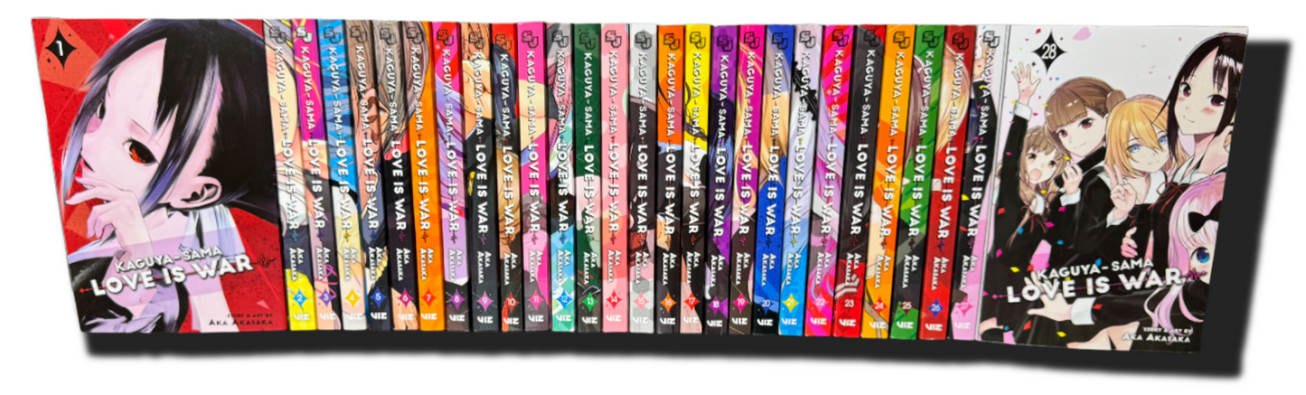 Kaguya Sama: Love Is War Volumes 1-28 Complete Manga Set