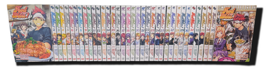 Food Wars Volumes 1-36 Complete Manga Set New English