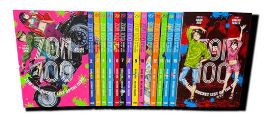 Zom 100: Bucket List of the Dead Volumes 1-17 Complete Manga Set