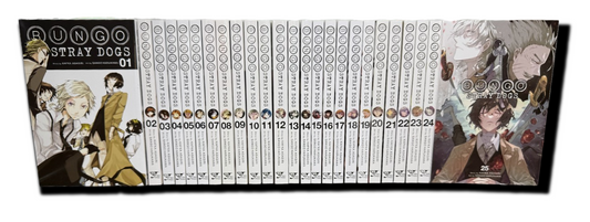 Bungo Stray Dogs Volumes 1-25 Complete Manga Set New English