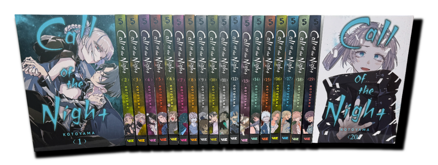 Call of the Night Volumes 1-20 Complete Manga Set New English