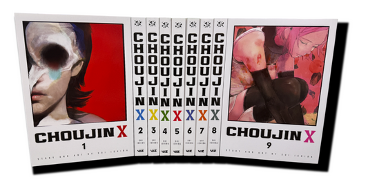 Choujin X Volumes 1-9 Complete Manga Set New English