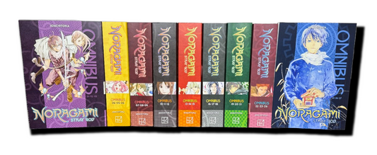 Noragami Omnibus Volumes 1-9 Complete Manga Set New English