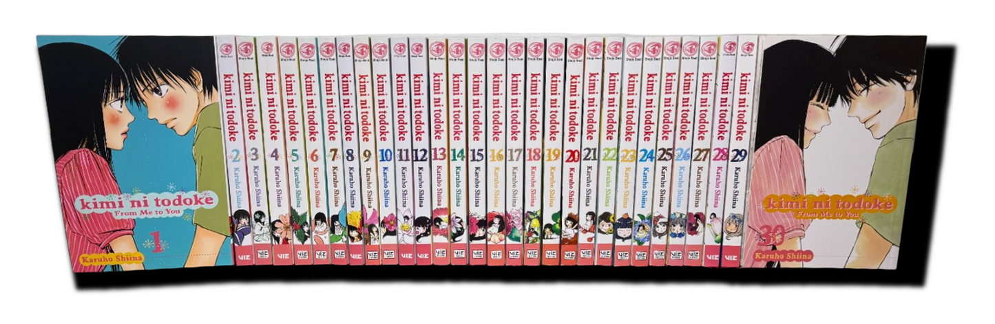 Kimi Ni Todoke Volume 1-30 Complete Manga Set English New