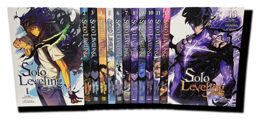 Solo Leveling Volumes 1-13 Complete Manga Set New English Colour
