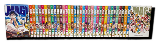Magi: The Labyrinth of Magic Volumes 1-37 Complete Manga Set New English