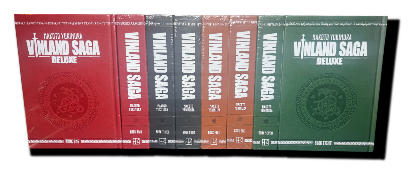 Vinland Saga Deluxe Edition Volumes 1-8 Complete Manga Set English New