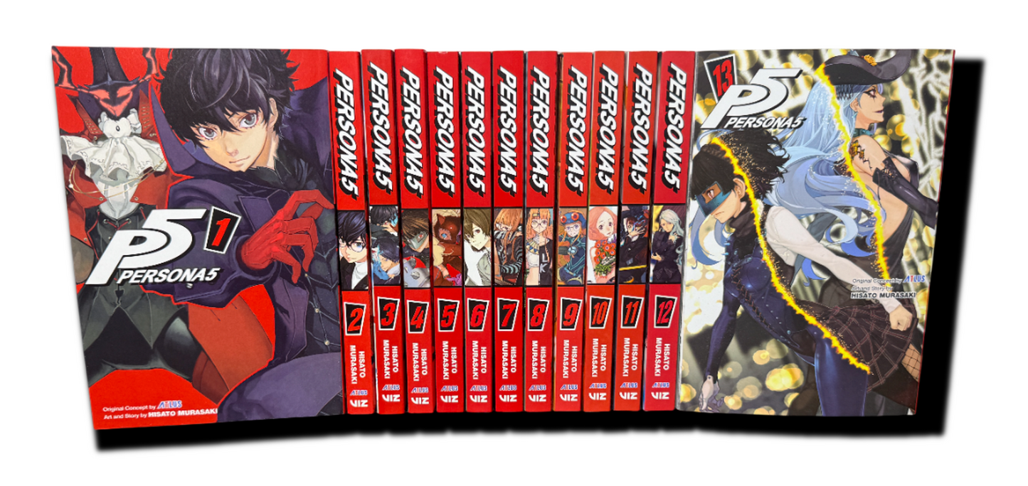 Persona 5 Volumes 1-13 Complete Set New English