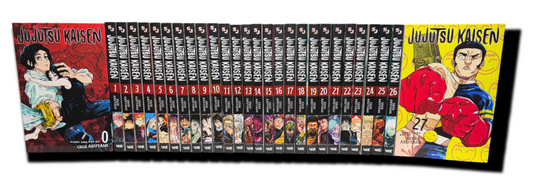 Jujutsu Kaisen Volumes 0-27 Complete Manga Set