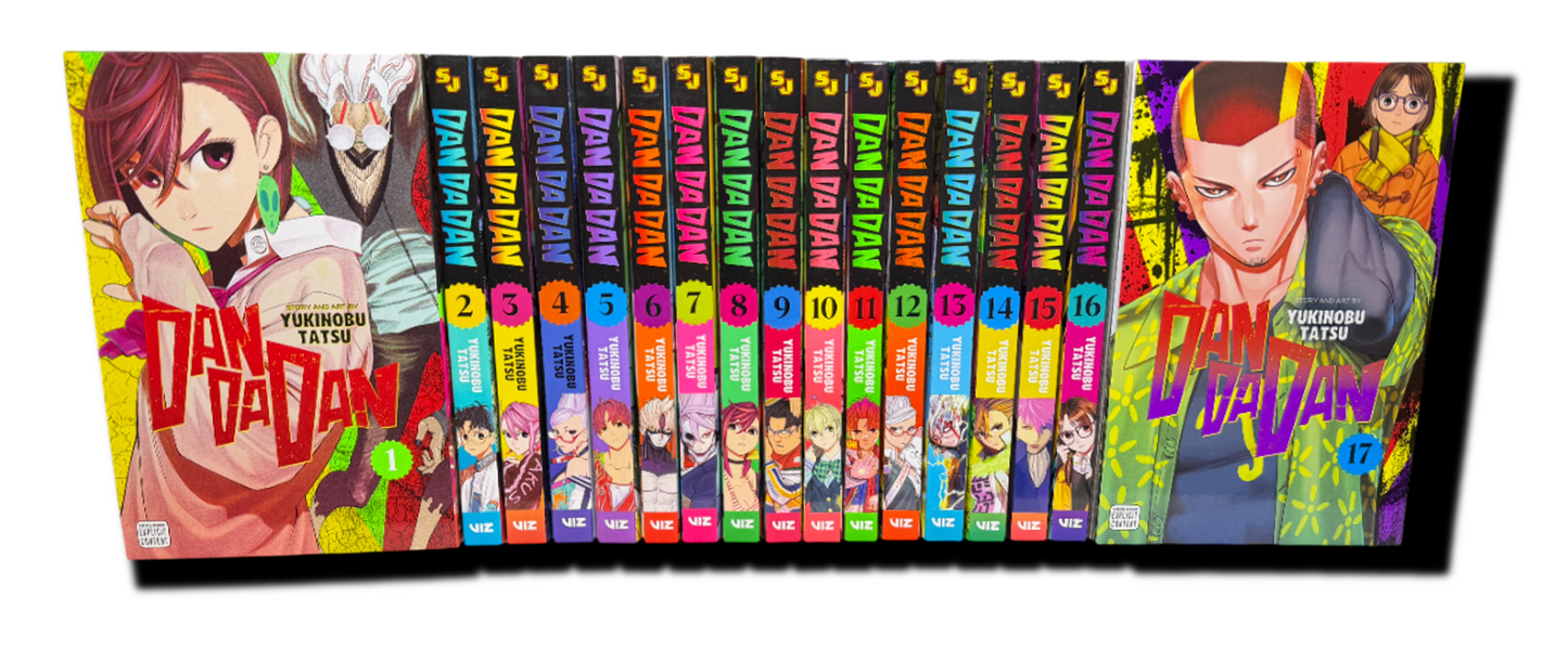 Dandadan Volumes 1-17 Complete Manga Set New English