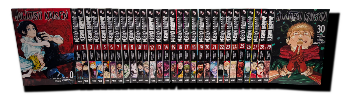 Jujutsu Kaisen Volumes 0-30 Complete Manga Set