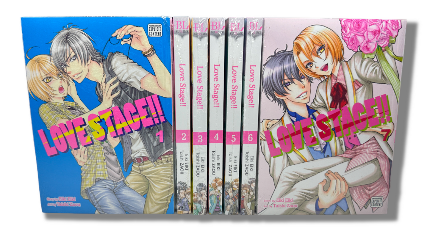Love Stage!! Volumes 1-7 Complete Manga Set