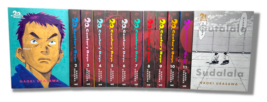 20th Century Boys Volumes 1-1 & 21st Century Boys Complete Manga Set