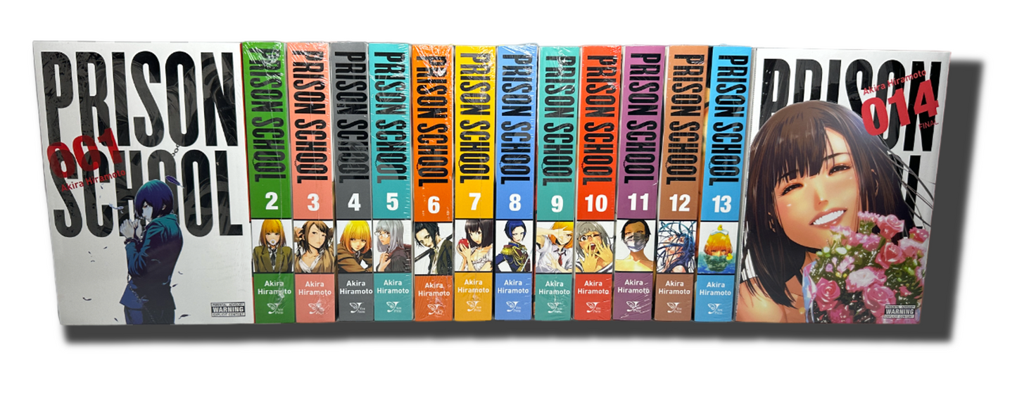 Prison School Volumes 1-14 Complete Manga Set