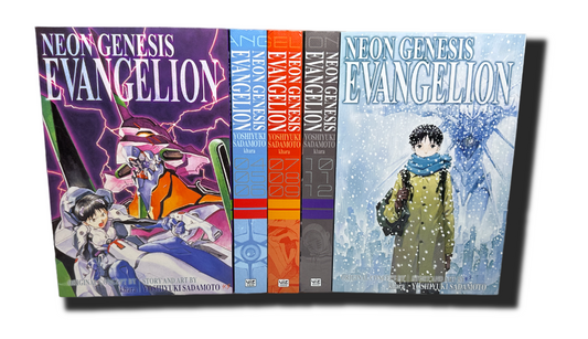 Neon Genesis Evangelion 3 in 1 Volumes 1-5 Complete Manga Set