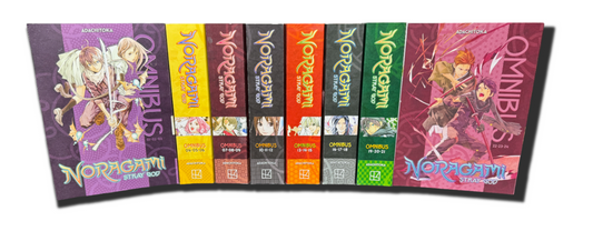 Noragami Omnibus 1-8 (Volumes 1-24) Complete Manga Set