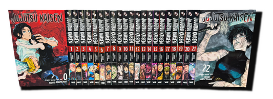Jujutsu Kaisen Volumes 0-22 Complete Manga Set