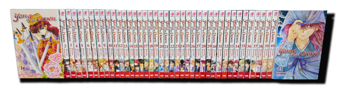Yona of the Dawn Volumes 1-41 Complete Manga Set