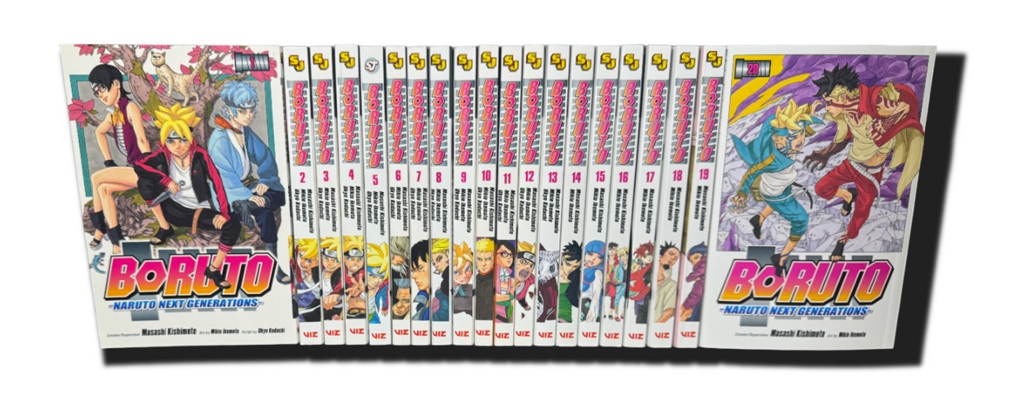 Boruto Manga Volumes 1-20 Complete Manga Set