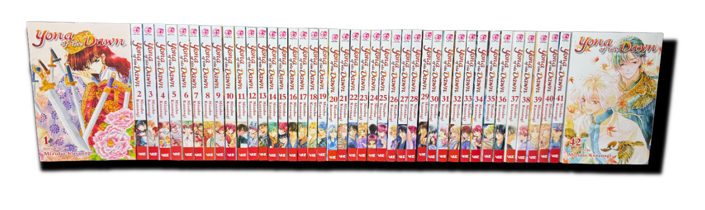 Yona of the Dawn Volumes 1-42 Complete Manga Set