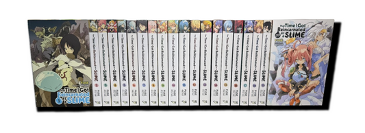 That Time I Got Reincarnated As A Slime Light Novel Volumes 1-21 Complete Set New English