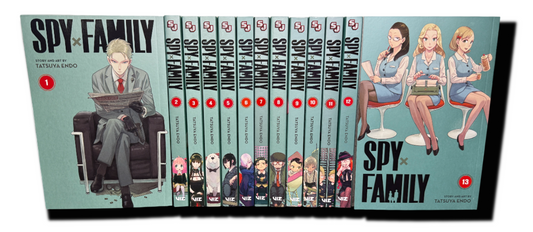 Spy X Family Volumes 1-14 Complete Manga Set New English