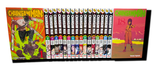 Chainsaw Man Volumes 1-18 Complete Manga Set New English