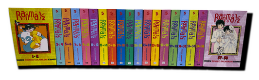 Ranma 1/2 (2-in-1 Edition) Volumes 1-19 (1-38) Complete Manga Set New English