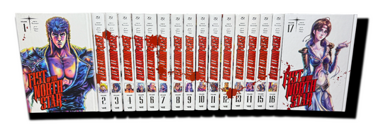 Fist of the North Star Volumes 1-17 Complete Manga Set New English