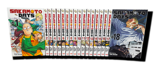 Sakamoto Days Volumes 1-18 Complete Manga Set New English