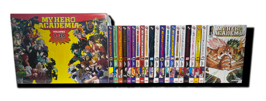 My Hero Academia Volumes 1-41 (Box Set 1 Included) Complete Set New English