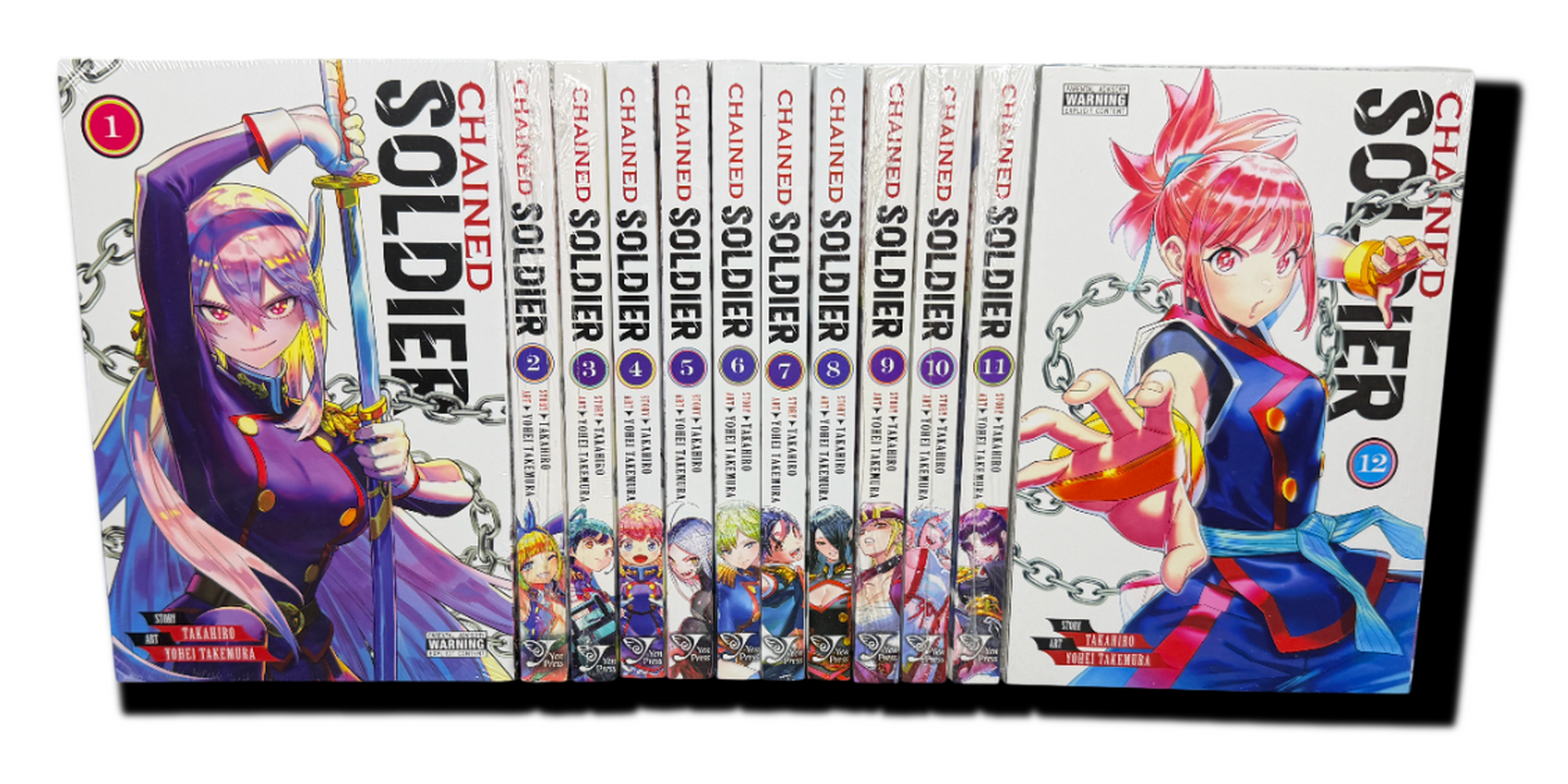 Chained Soldier Volumes 1-12 English New