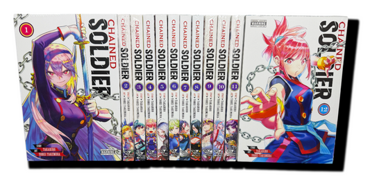 Chained Soldier Volumes 1-12 English New