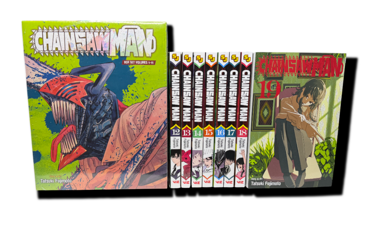 Chainsaw Man Volumes 1-19 Complete Manga Set New English