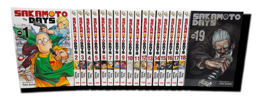 Sakamoto Days Volumes 1-19 Complete Manga Set New English