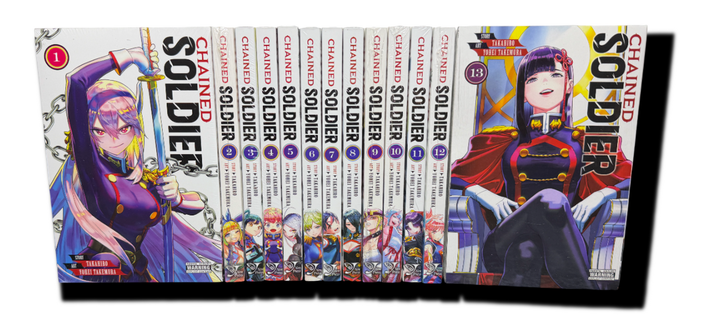 Chained Soldier Volumes 1-13 English New