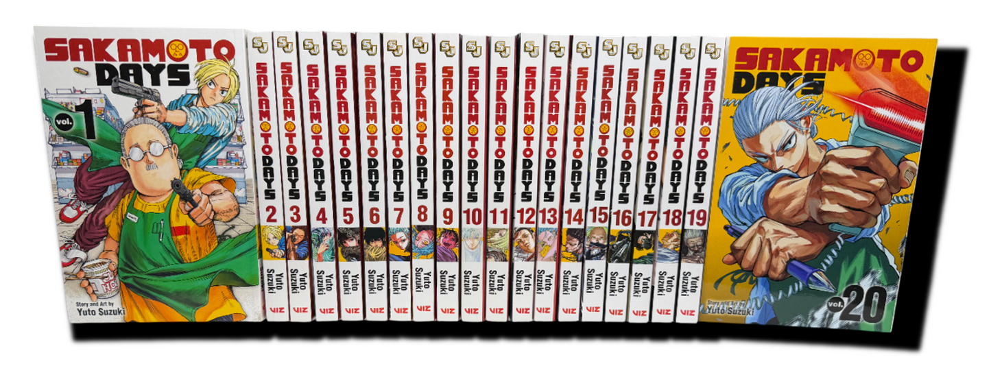 Sakamoto Days Volumes 1-20 Complete Manga Set New English