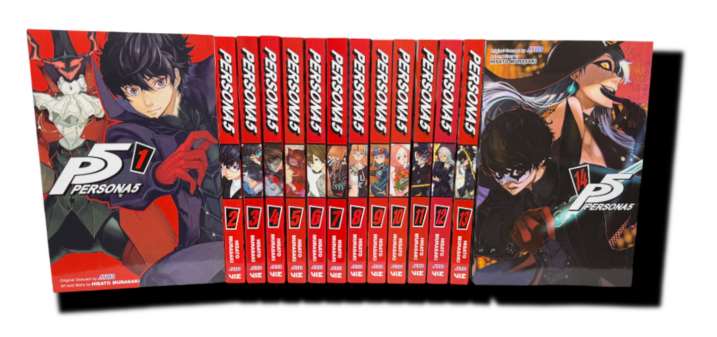 Persona 5 Volumes 1-14 Complete Set New English