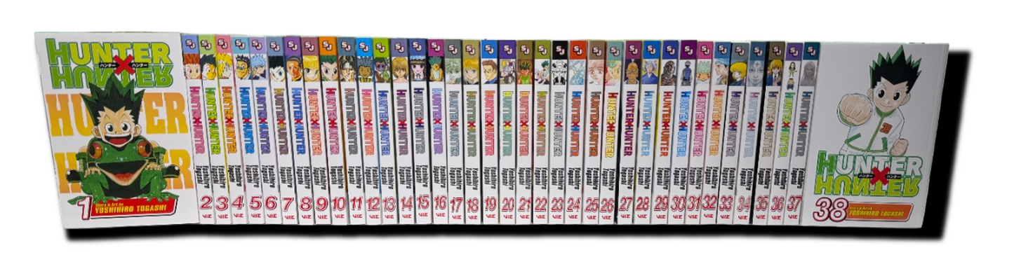 Hunter X Hunter Volumes 1-38 Complete Manga Set