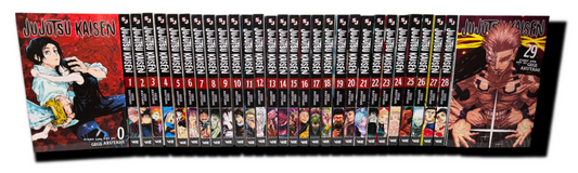 Jujutsu Kaisen Volumes 0-29 Complete Manga Set