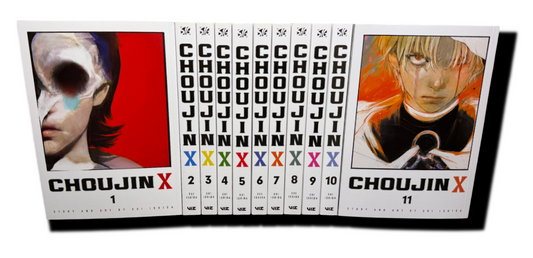 Choujin X Volumes 1-11 Complete Manga Set New English