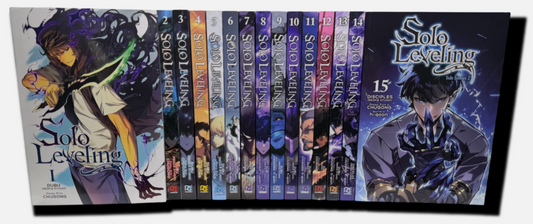 Solo Leveling Volumes 1-15 Complete Manga Set New English Colour