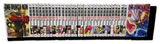 One Punch Man Volumes 1-33 Complete Manga Set New English