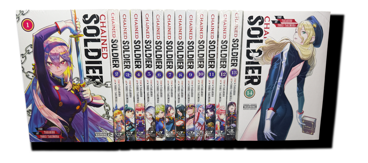 Chained Soldier Volumes 1-14 English New