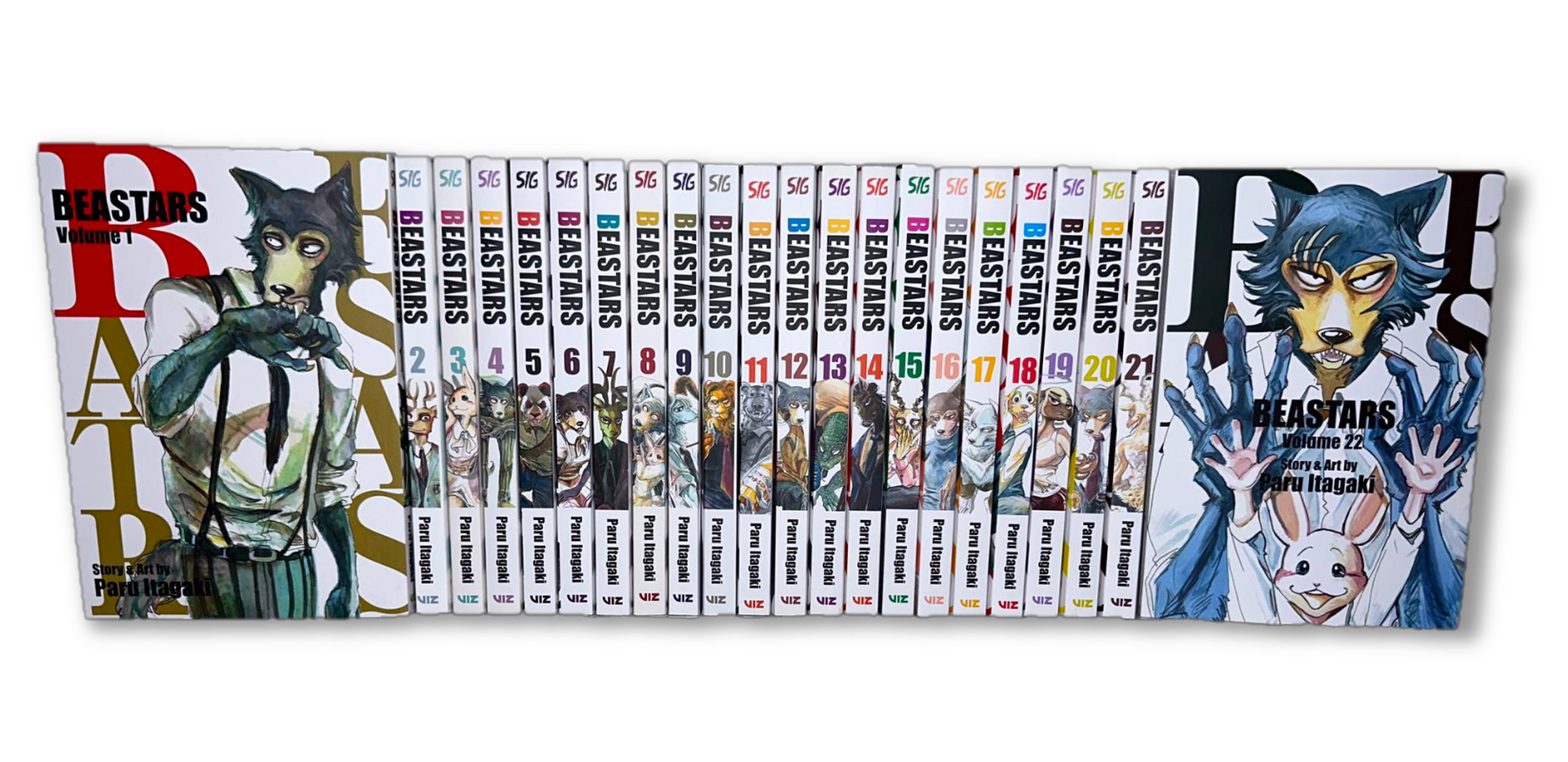 Beastars Volumes 1-22 Complete Manga Set – Dystinity Manga