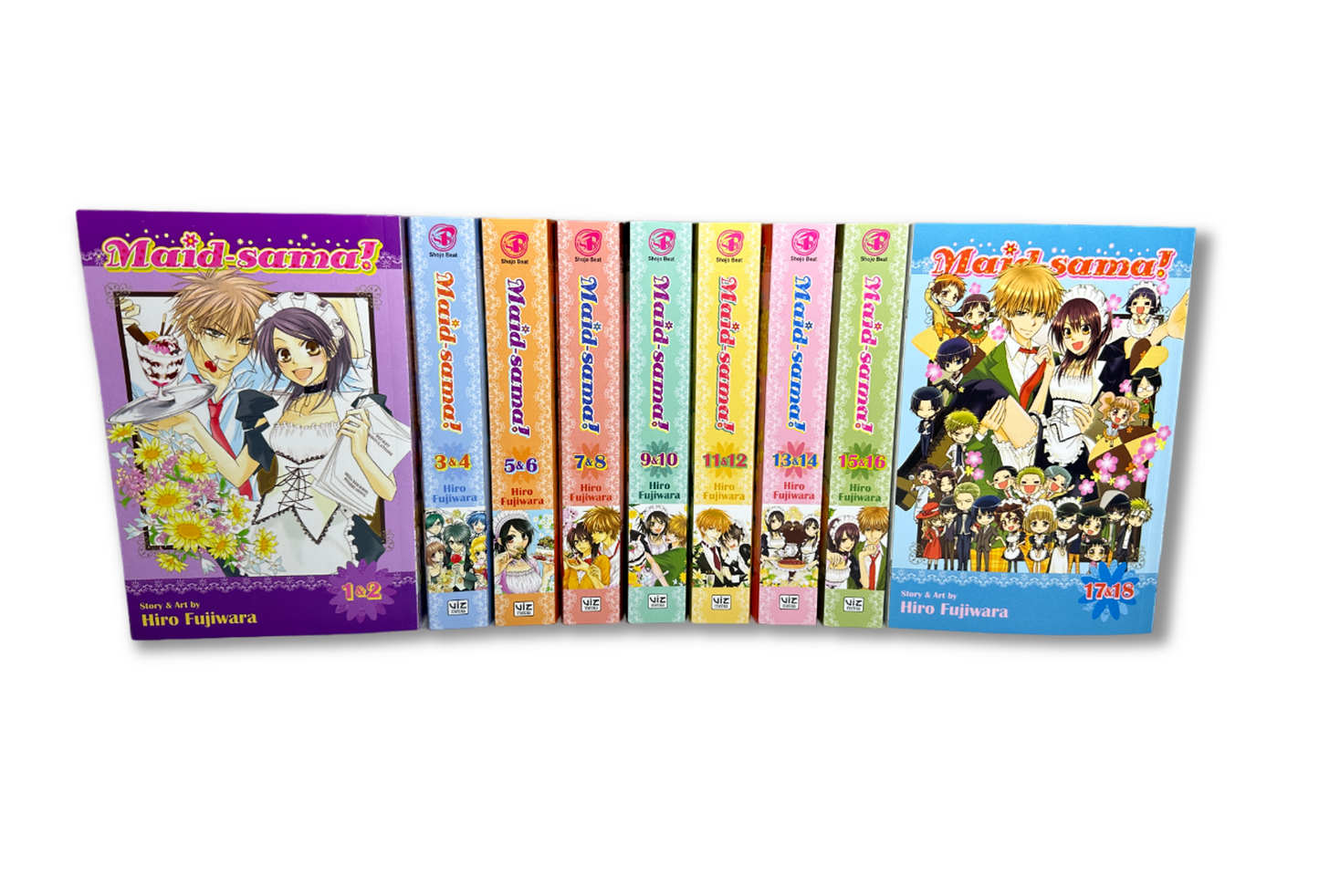 Maid-Sama! 2-in-1 Omnibus Volumes 1-9 (1-18) Complete Set
